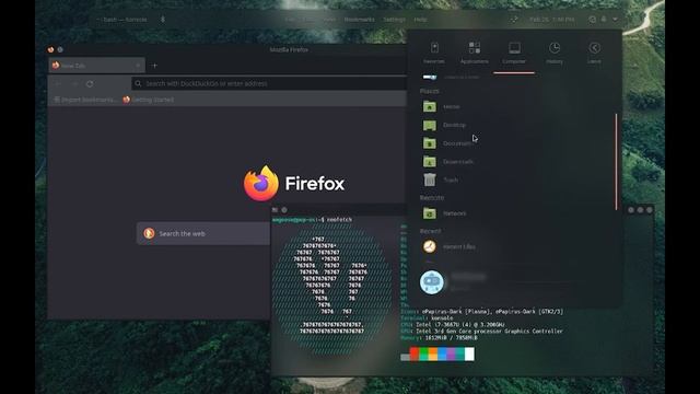 Lush Green | My first linux rice смотреть онлайн