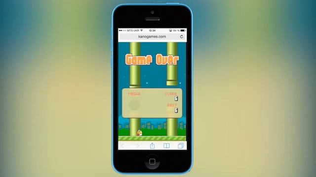 Flappy Bird Online - iOS/Mac/PC смотреть онлайн
