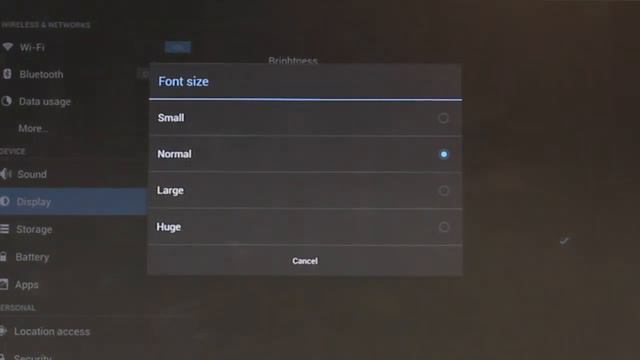 How to change your font size using your Samsung Google Nexus 10 | The Human Manual смотреть онлайн
