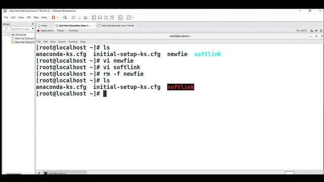 Creating Hardlink & Softlink in linux смотреть онлайн