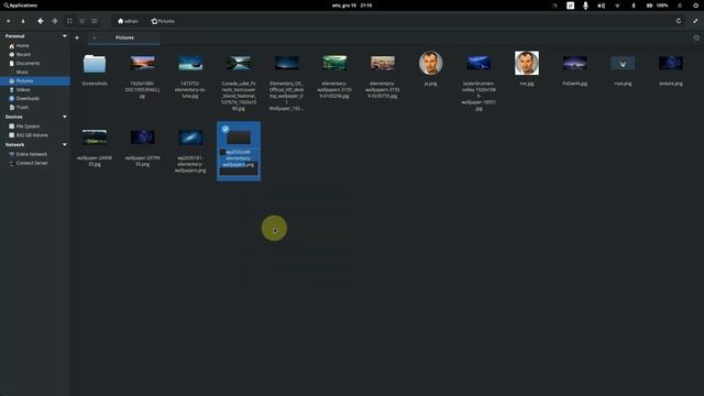 How to change the grey background on lock screen in Elementary OS смотреть онлайн