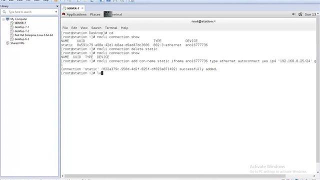 how to configure static ip address in RHEL-7 смотреть онлайн