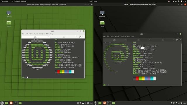 Linux Mint 20.3 vs LMDE 5: Review Comparison смотреть онлайн