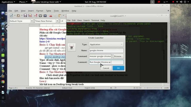Hướng dẫn Cài đặt Google Chrome trên Kali Linux 2.0 смотреть онлайн