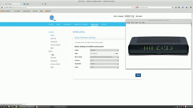 Disable Wireless Networking on UPC Cable Modem TC7200 смотреть онлайн