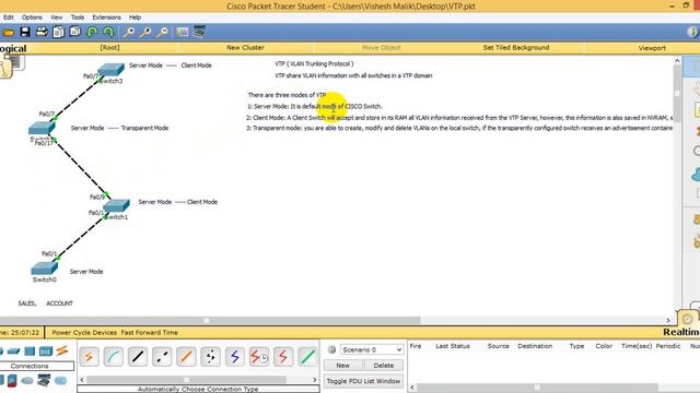 How to Configure VTP on CISCO Switch, Part 1 смотреть онлайн