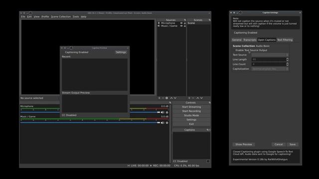 Interfacing Linux: Real-Time Closed Captions For Twitch With OBS смотреть онлайн