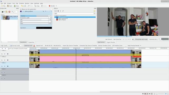 Kdenlive Linux Video Editing #13 Multiple Split Screen смотреть онлайн