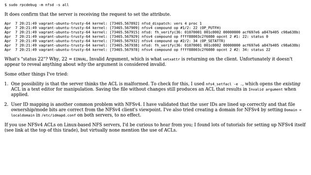 Using NFSv4 ACLs on Linux (2 Solutions!!) смотреть онлайн