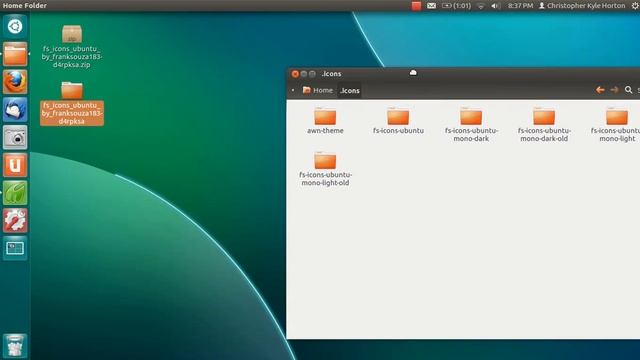 How To Manually Install FS Icons Ubuntu смотреть онлайн