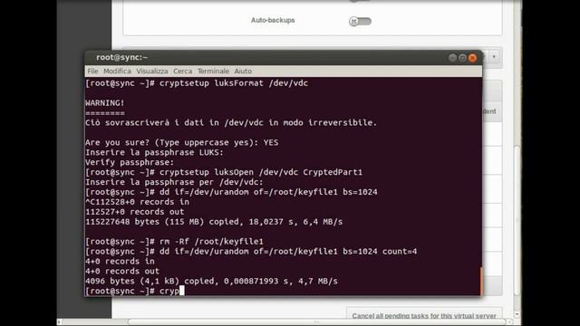 Linux: partizione criptata su macchina virtuale kvm смотреть онлайн