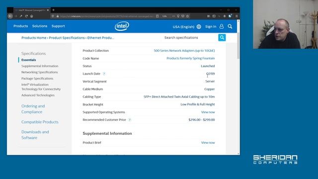 Intel X520-DA2 10GbE Network Card | Cheap 10GbE PCI-E Network Cards смотреть онлайн