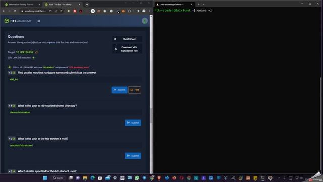 HTB Academy | Penetration Testing | Linux Fundamentals | System Information смотреть онлайн