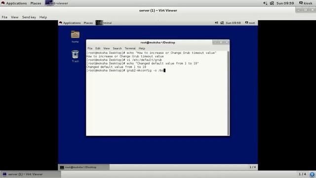 How to change Grub Time out Value in RHEL 7 | Linux | RHEL 7 смотреть онлайн