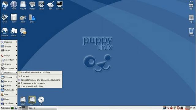 Puppy Linux SLACKO 5 5 intro смотреть онлайн