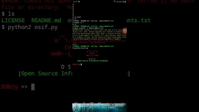 Facebook info Gathering Tool смотреть онлайн