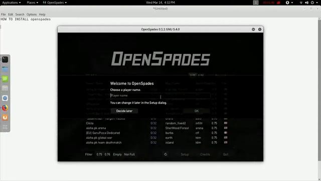 How to install openspades game on kali linux [multiplayer fps game] смотреть онлайн