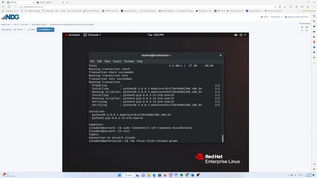 Comprehensive Review / Final Exam Red Hat System RH124 Administration I смотреть онлайн