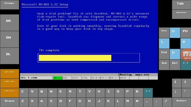 Part 1 - Installing MS-DOS 6 with cd-rom support in Ibochs смотреть онлайн