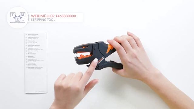 WEIDMÜLLER 1468880000 - Stripping tool - UNBOXING смотреть онлайн