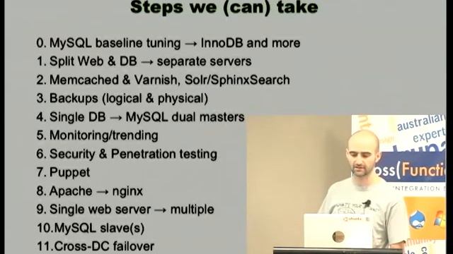 Scaling out your Drupal and Database Infrastructure, Affordably - Arjen Lentz смотреть онлайн