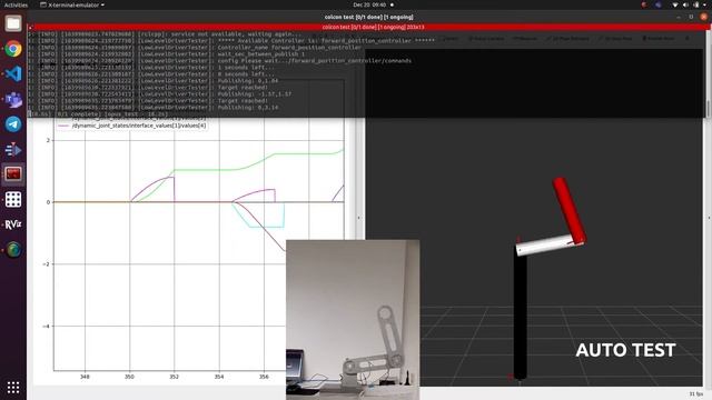 EtherCAT and ROS2 controlling a chain of robotic arm joints 2/2 смотреть онлайн