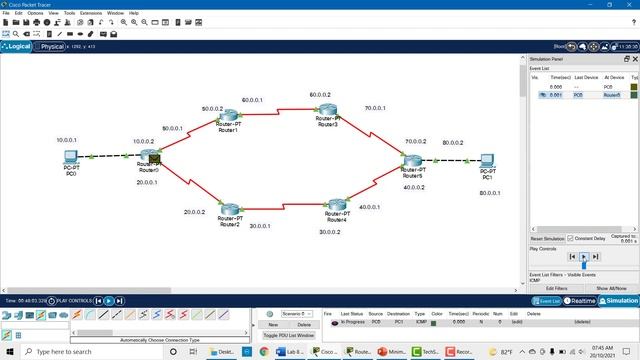 Configuring Static Route in Packet Tracer смотреть онлайн