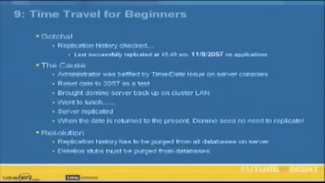 Dont screw with time settings on a domino server смотреть онлайн