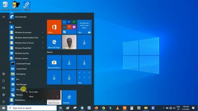 Windows 10 me my computer icon desktop | Windows 10 me my computer on desktop | Hindi смотреть онлайн