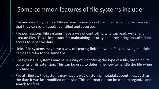 What is the filesystem in Linux? смотреть онлайн