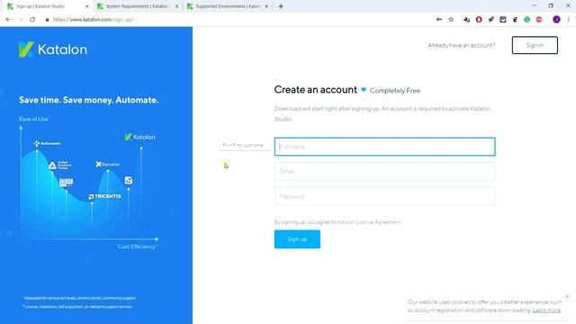 01 - Katalon Studio Setup and Installation смотреть онлайн