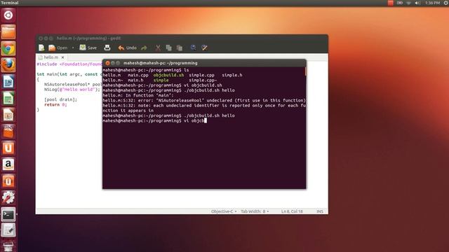 Compiling Objective-C on Linux смотреть онлайн