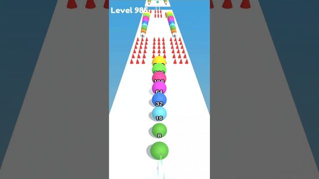 Ball Run 2048 Real Merge ! All Levels Gameplay (982-987) android,ios смотреть онлайн