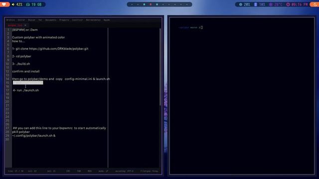 polybar with animated colors how to do it смотреть онлайн