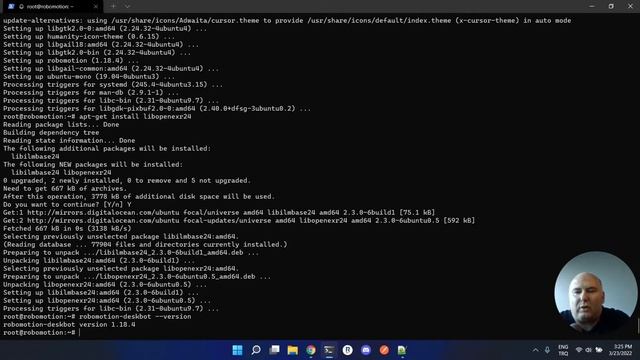 How to install robot into a Linux VPS смотреть онлайн