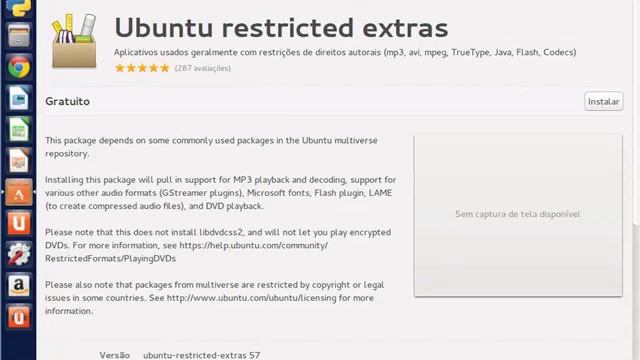 34 - Instalação de Plug-ins e Codecs para multimídia (MP3, AVI, etc.) Ubuntu смотреть онлайн