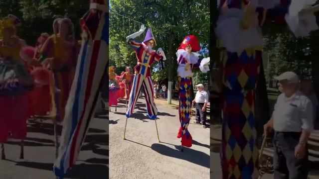 Ходулисты в Чебоксарах ! смотреть онлайн