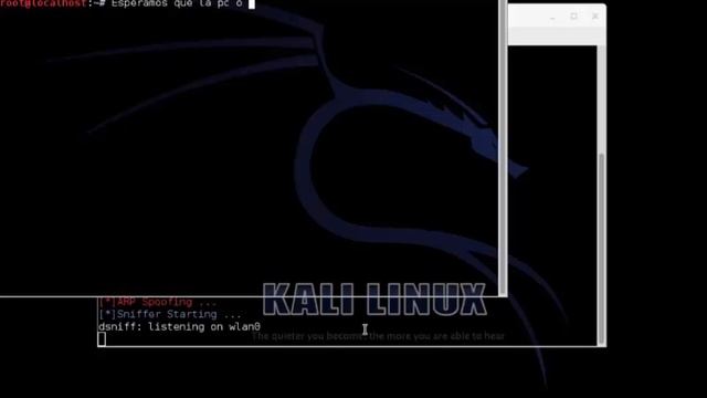 SNIFFING Y SPOOFING / / KALI LINUX смотреть онлайн