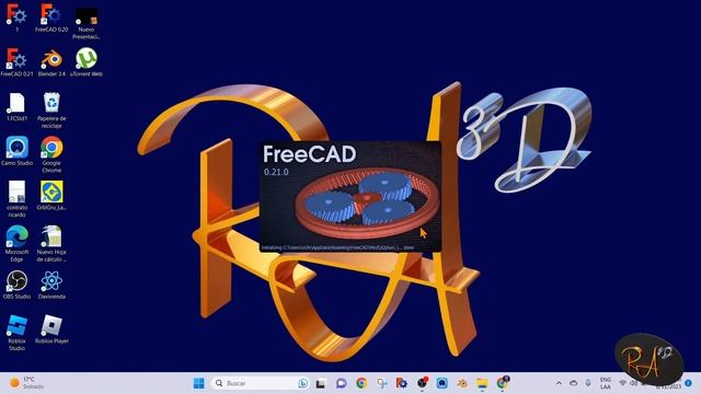 NUEVO FreeCAD 0.21. Proceso PASO A PASO para ACTUALIZAR O INSTALAR correctamente a FreeCAD 0.21. смотреть онлайн