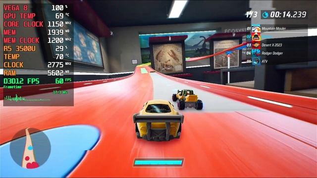 HOT WHEELS UNLEASHED™ 2 | Ryzen 5 3500U | VEGA 8 | 12GB RAM | 35W TDP [Lenovo Ideapad S145] смотреть онлайн