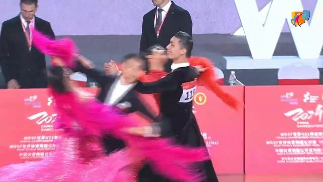 2024 WDSF World Championship Standard Under 21 Quarterfinal _ Wuhan (CHN)