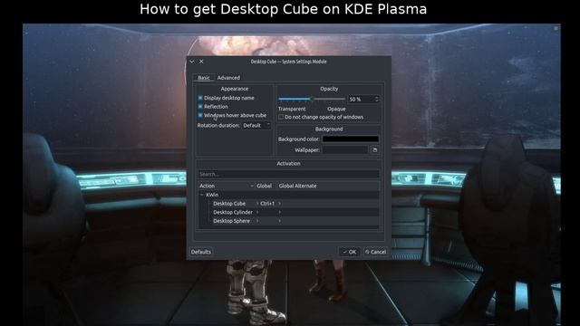 How to Get Desktop Cube on KDE Plasma смотреть онлайн
