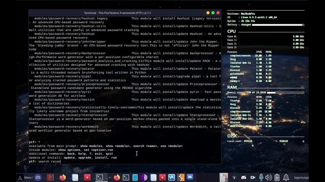PTF - Install Tools Via Pentester's Framework - BlackArch Linux #32 смотреть онлайн