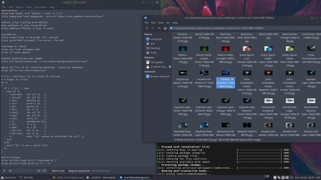 ArcoLinux : 3042 Study the .bashrc of any distro - ex alias to extract "things" смотреть онлайн
