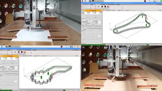 Fresadora CNC con Raspberry Pi 3, bCNC y GRBL смотреть онлайн