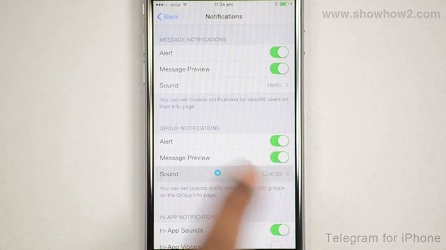 Telegram iOS App - How To Disable Group Notification Sound Alerts смотреть онлайн