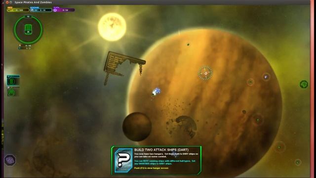 Space Pirates and Zombies Gameplay on Ubuntu 12.04 (SPAZ) смотреть онлайн