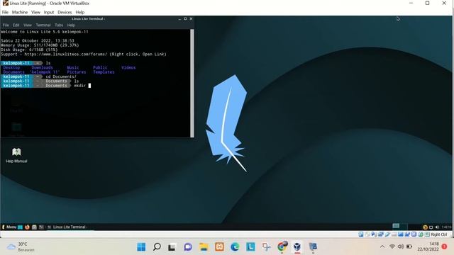 Install Linux Lite Menggunakan Virtual Box - SISTEM OPERASI смотреть онлайн