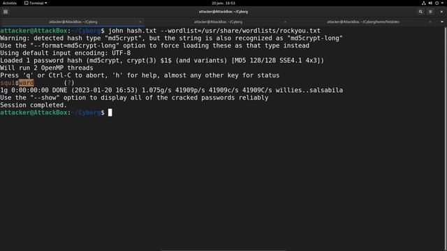 [CTF] TRYHACKME - CYBORG (EASY) смотреть онлайн