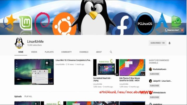Linux users of Youtube смотреть онлайн
